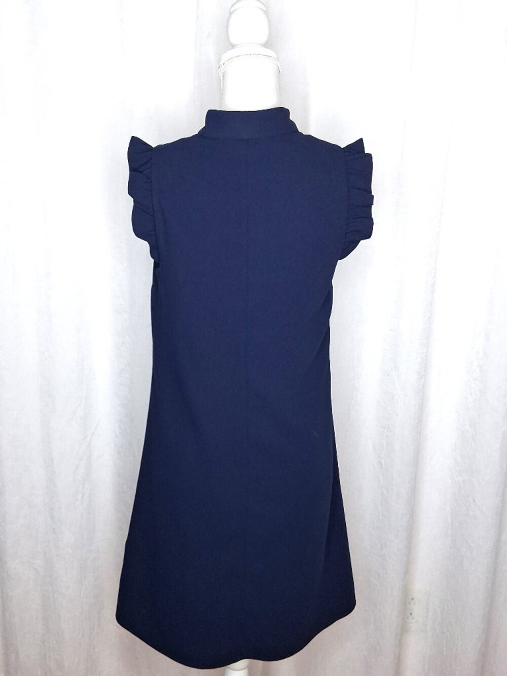 Lilly Pulitzer Adalee Shift Dress Mandarin Collar Pearl Placket - Picture 8 of 12